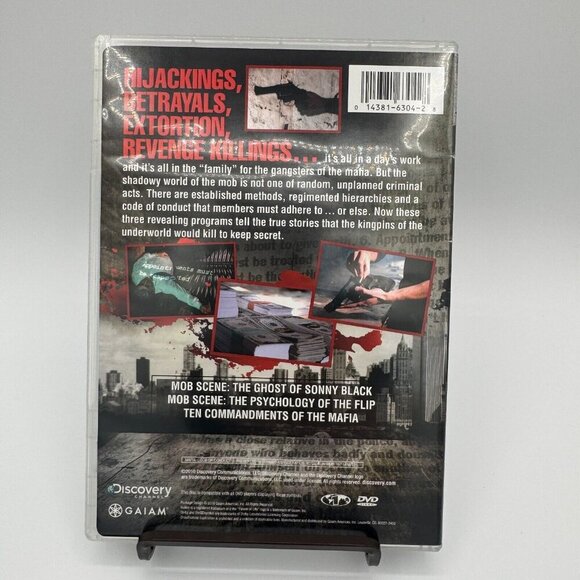 Mafia: Code of Conduct - Discovery Channel DVD - Good - Picture 2 of 4